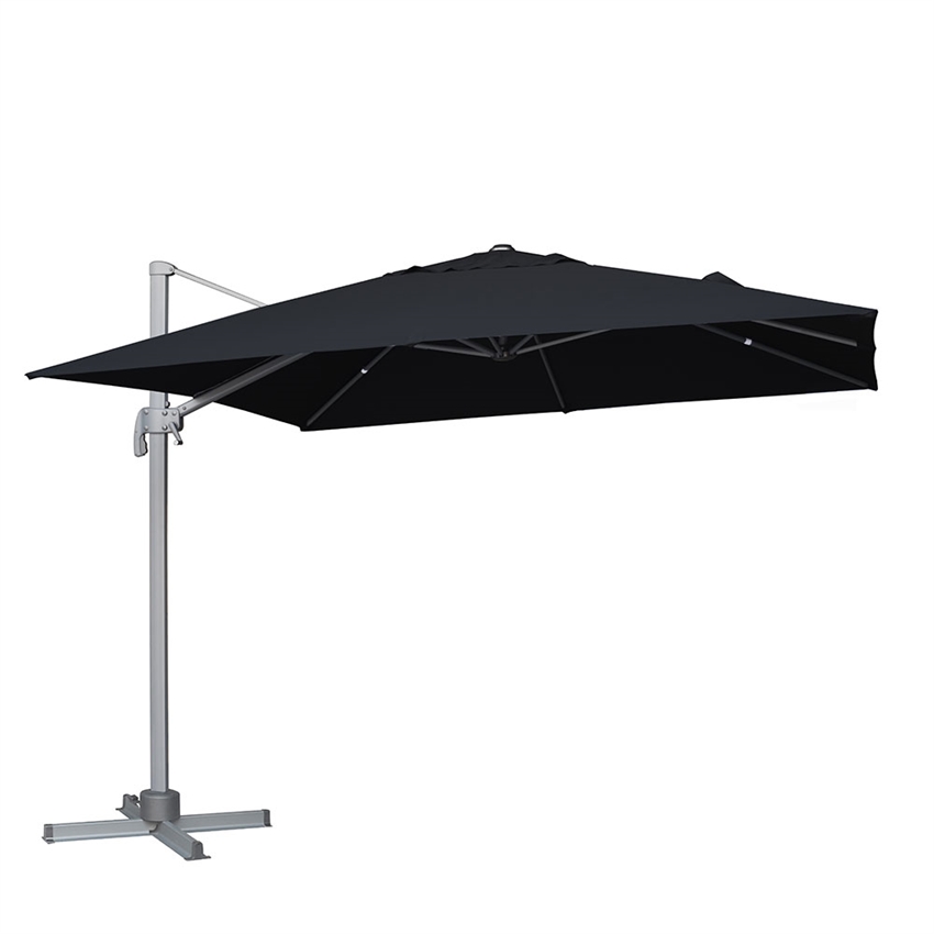 Parasol BILBAO Ø3,5M – Sort