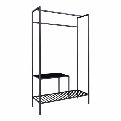 Karl garderobe med 2 hylder