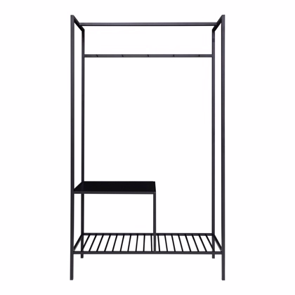 Karl garderobe med 2 hylder