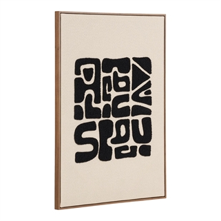 Lunebo tufted vægdekoration 50x70