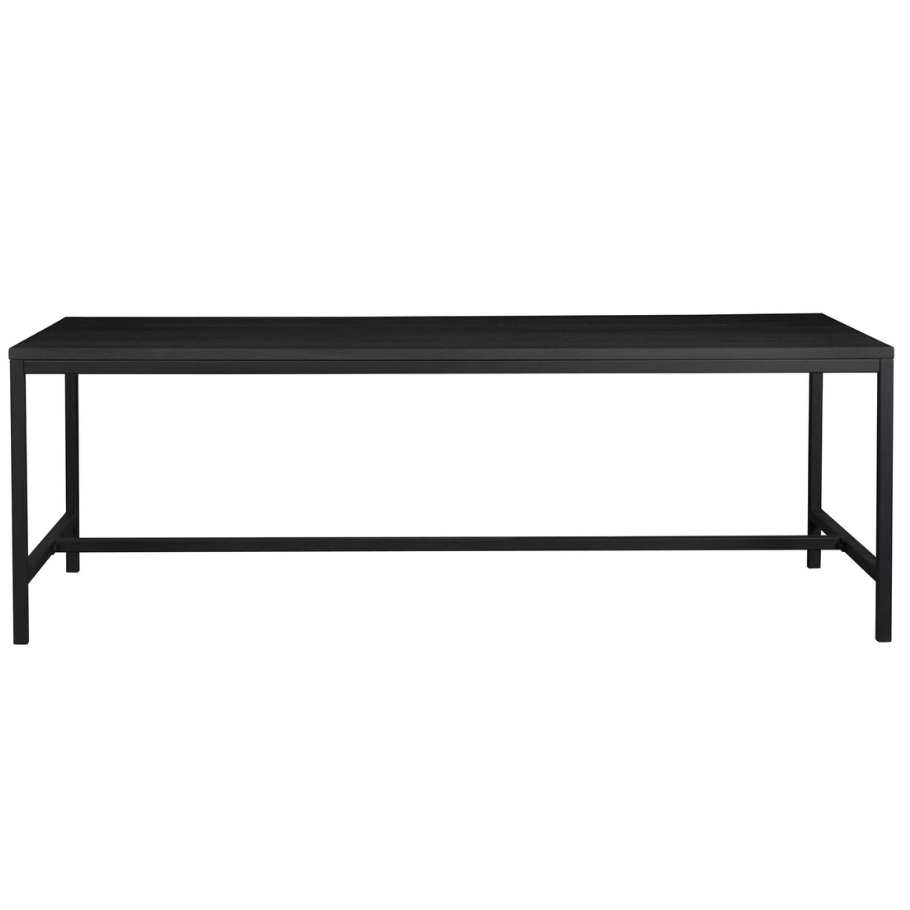 Rowico Home Everett Sort m. Sorte Ben – 220 Cm. | Møbelsalg.dk