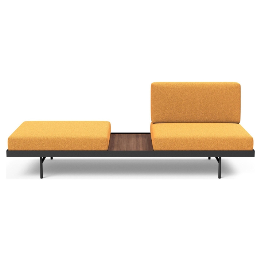 Puri Daybed | Ochre m. valnød bord