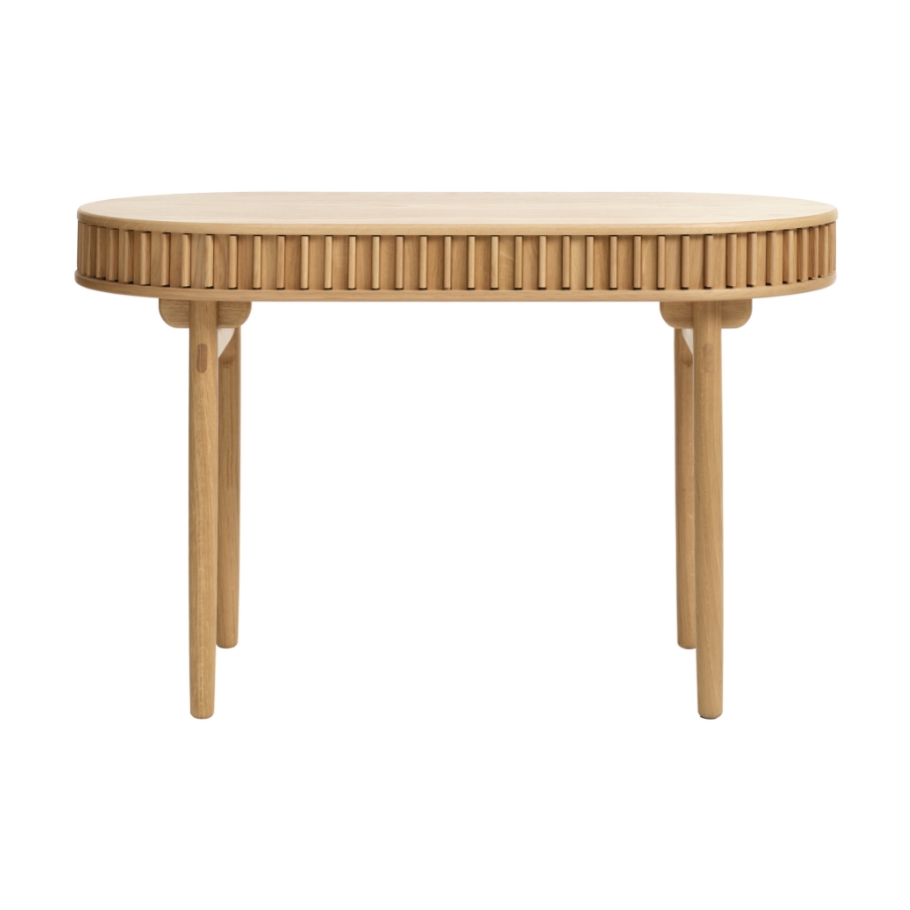 Scandinavian Living Holstebro skrivebord - 60 x 120 i egetræ 120 cm x 75 cm x 60 cm | Møbelsalg.dk