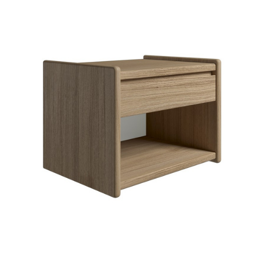 Kaagaard Sengebord - Vægophængt - Eg 50 cm x 39 cm x 37 cm | Møbelsalg.dk