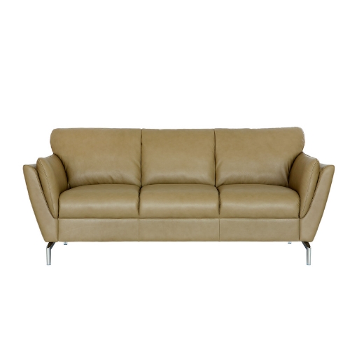 BD Mobel BD Santana - 3 personers sofa - Brun læder 200 cm x 85 cm x 89 cm | Møbelsalg.dk