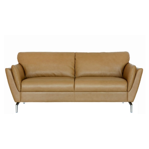BD Mobel BD Santana - 2 personers sofa - Brun læder 148 cm x 85 cm x 89 cm | Møbelsalg.dk