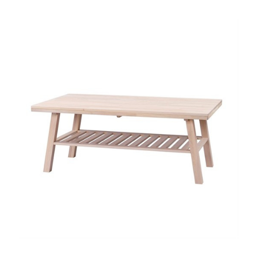 Rowico Home Brooklyn Sofabord Hvidpigmenteret 130 cm x 52 cm x 75 cm | Møbelsalg.dk