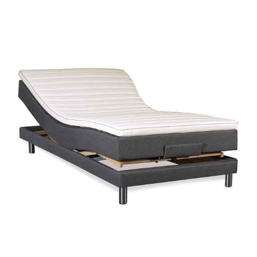 Better Bed Comfort BETTER BED Happii elevationsseng - 90x200CM - Antracitgrå | Møbelsalg.dk