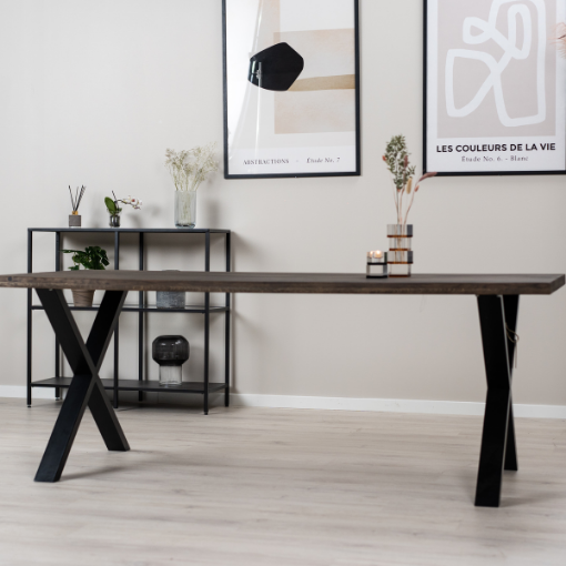 Skagen Plankebord | Røget Sort Stel