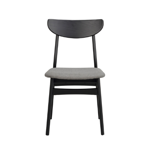 Rowico Home Rodham Spisebordsstol – Sort | Møbelsalg.dk