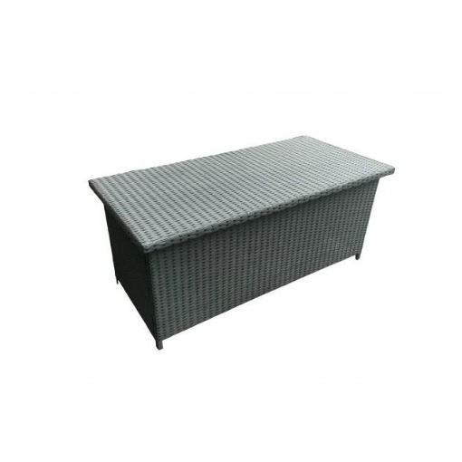 Dacore Hyndeboks - Sort polyrattan 57 cm x 67 cm x 57 cm | Møbelsalg.dk
