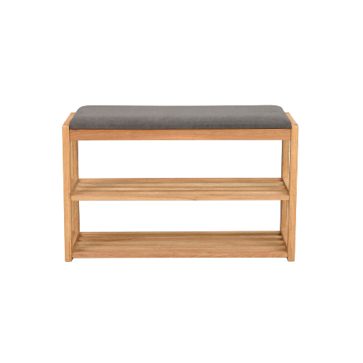 Rowico Home Skobænk Olieret Eg 80 cm x 52 cm x 30 cm | Møbelsalg.dk