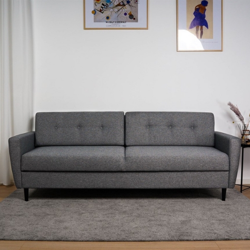 Nordic Design München Sovesofa - Grå sovesofa med magasin | Møbelsalg.dk