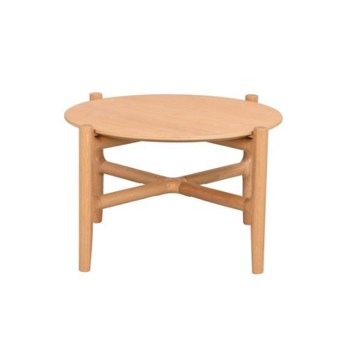 Rowico Home Holton Sofabord Egetræ 62 cm x 36 cm x 62 cm | Møbelsalg.dk