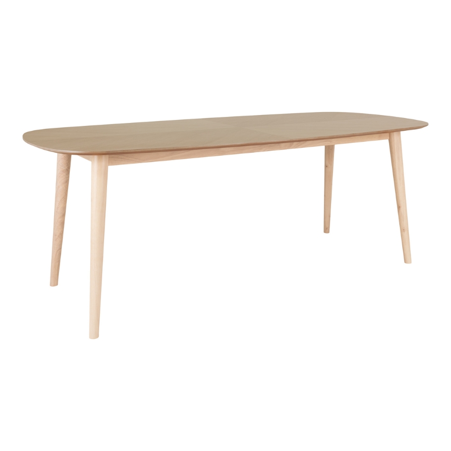 Wood by Nordic Carmona Spisebord - Hvidolieret egetræ - 200 cm | Møbelsalg.dk