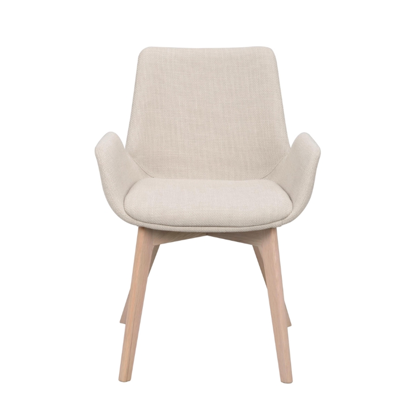 Rowico Drimsdale stol Beige m. hvidpigmenteret
