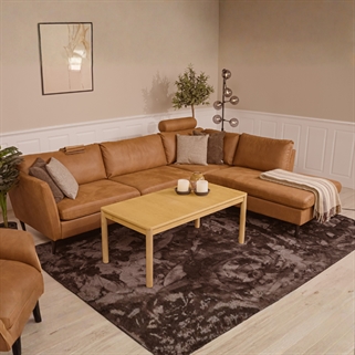 Jakob Open End Sofa | Venstrevendt chaiselong cognac