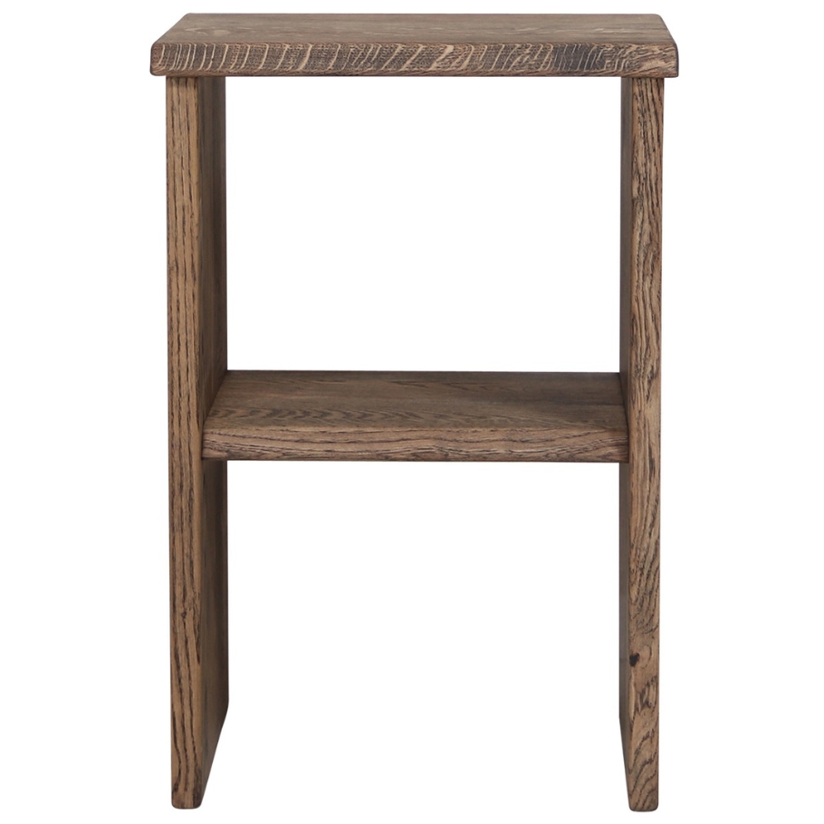 Wood by Nordic Fjord sengebord - Smoked olie 30 cm x 60 cm x 40 cm | Møbelsalg.dk