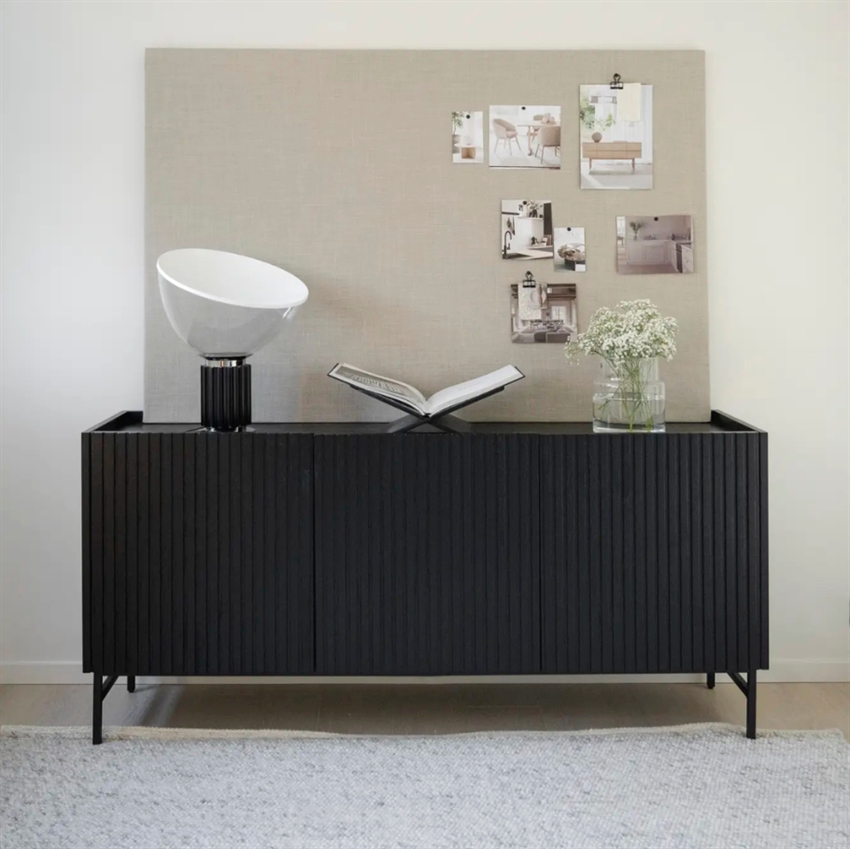 Rowico Halifax skænk | Sortlakeret egetræ