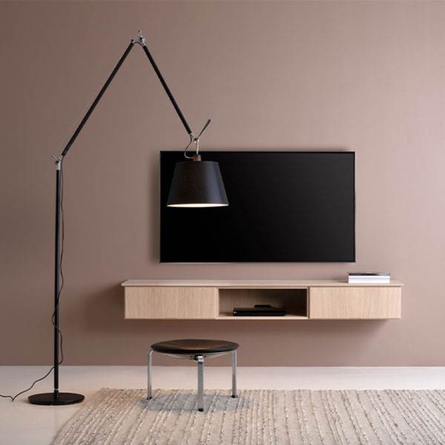 Klim Furniture - Tv møbel 2055 - Eg hvidolie | Møbelsalg.dk