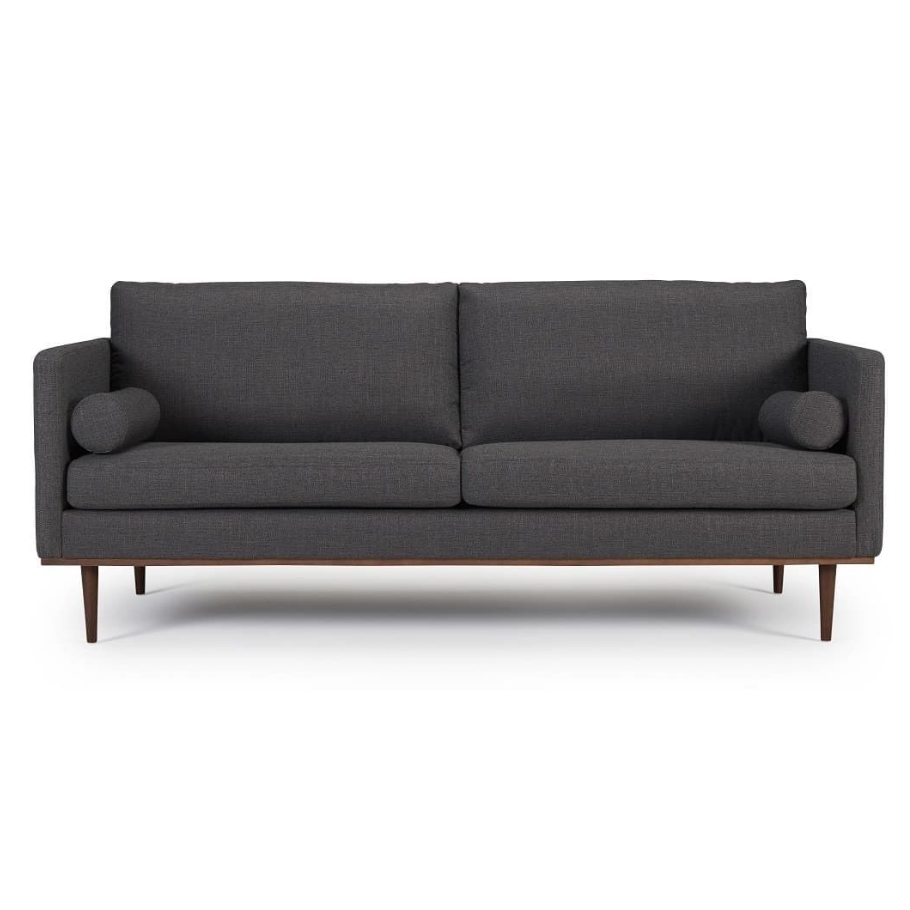 Nordly Sydney 3 personers sofa - Antracit 201 cm x 81 cm x 87 cm | Møbelsalg.dk