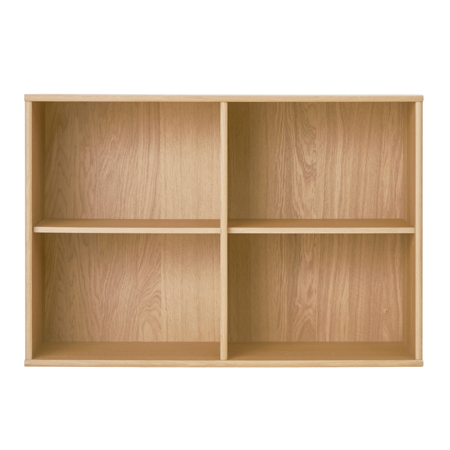 Mistral Modul 021 Bogkasse - Hvidpigmenteret eg 89 cm x 61 cm x 32.5 cm | Møbelsalg.dk