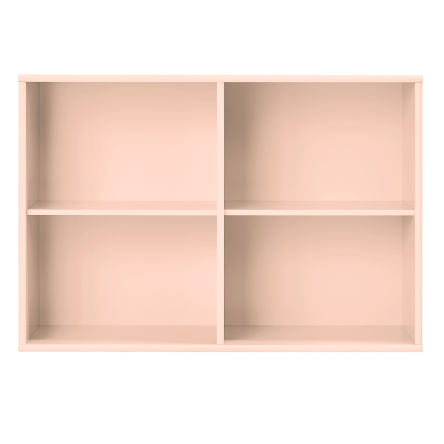 Mistral Modul 021 Bogkasse - Lys rosa 89 cm x 61 cm x 32.5 cm | Møbelsalg.dk