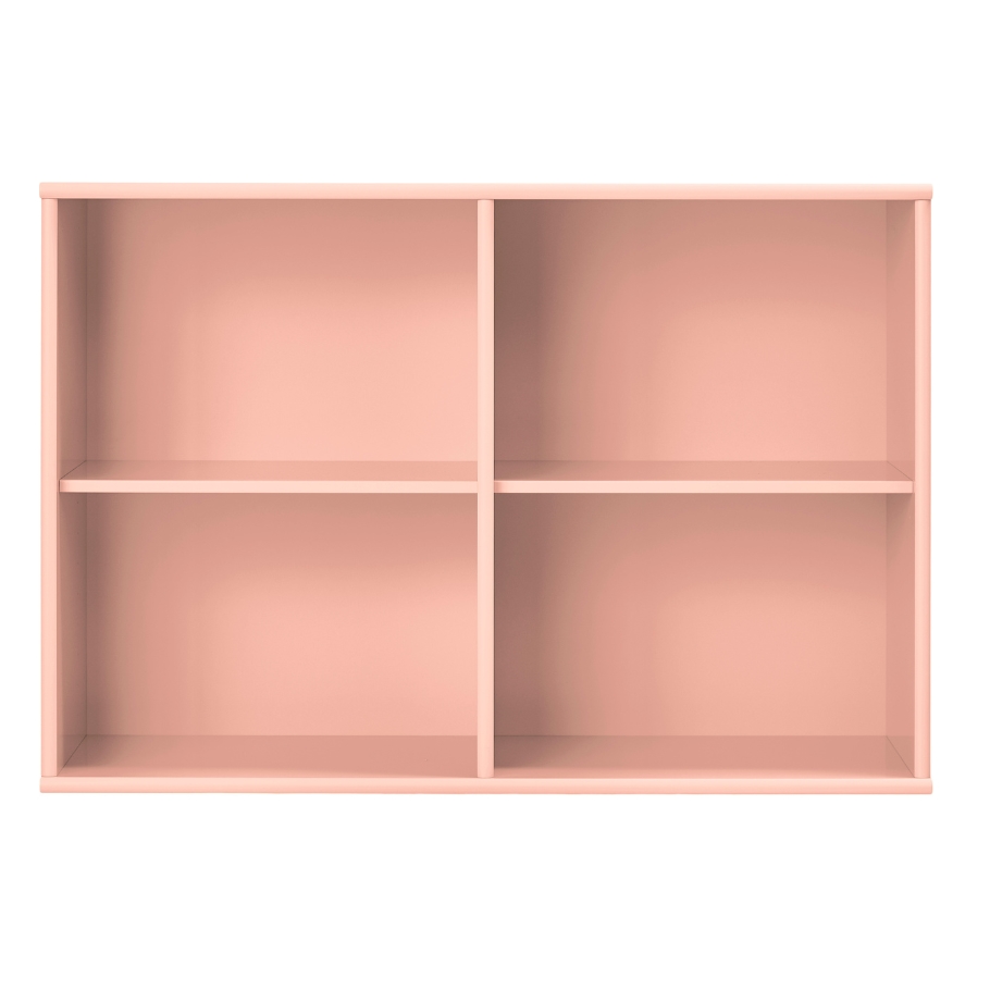 Mistral Modul 021 Bogkasse - Støvet rosa 89 cm x 61 cm x 32.5 cm | Møbelsalg.dk