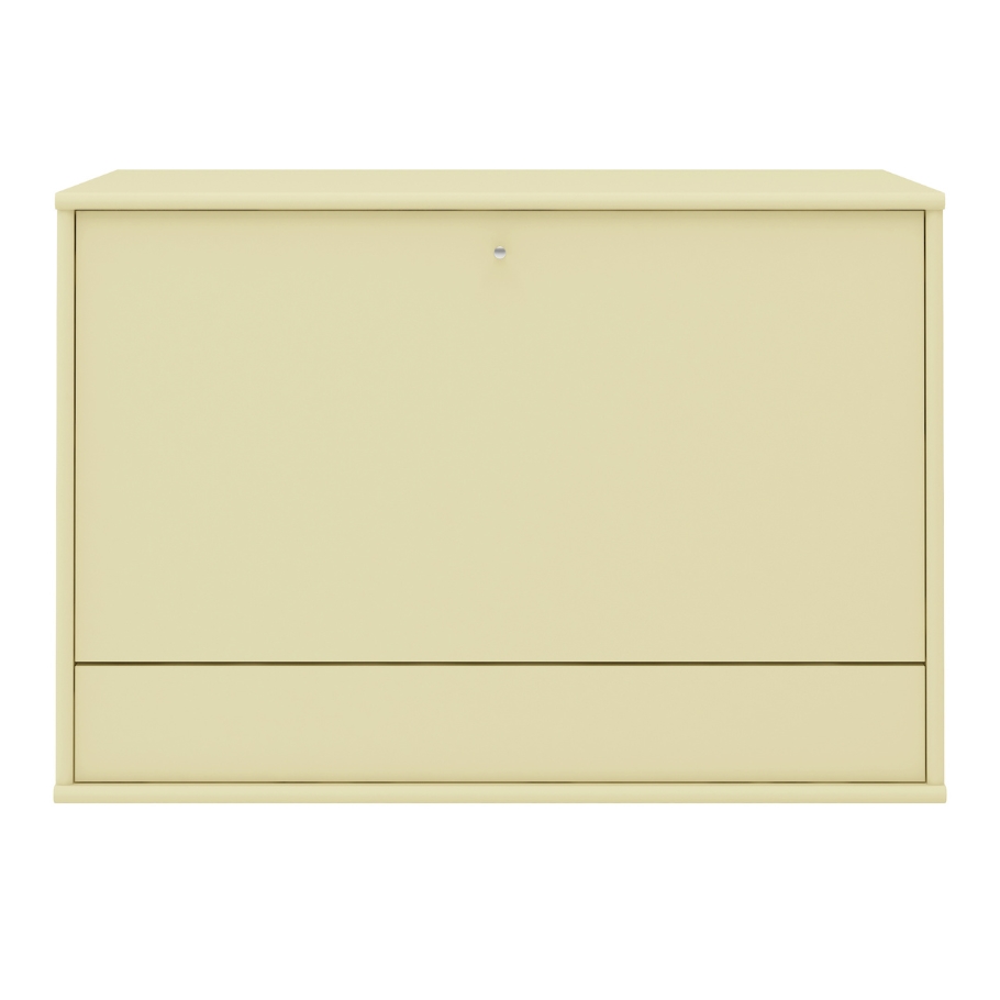 Mistral - Modul 004 Skrivepult - Gul 89 cm x 61 cm x 42 cm | Møbelsalg.dk