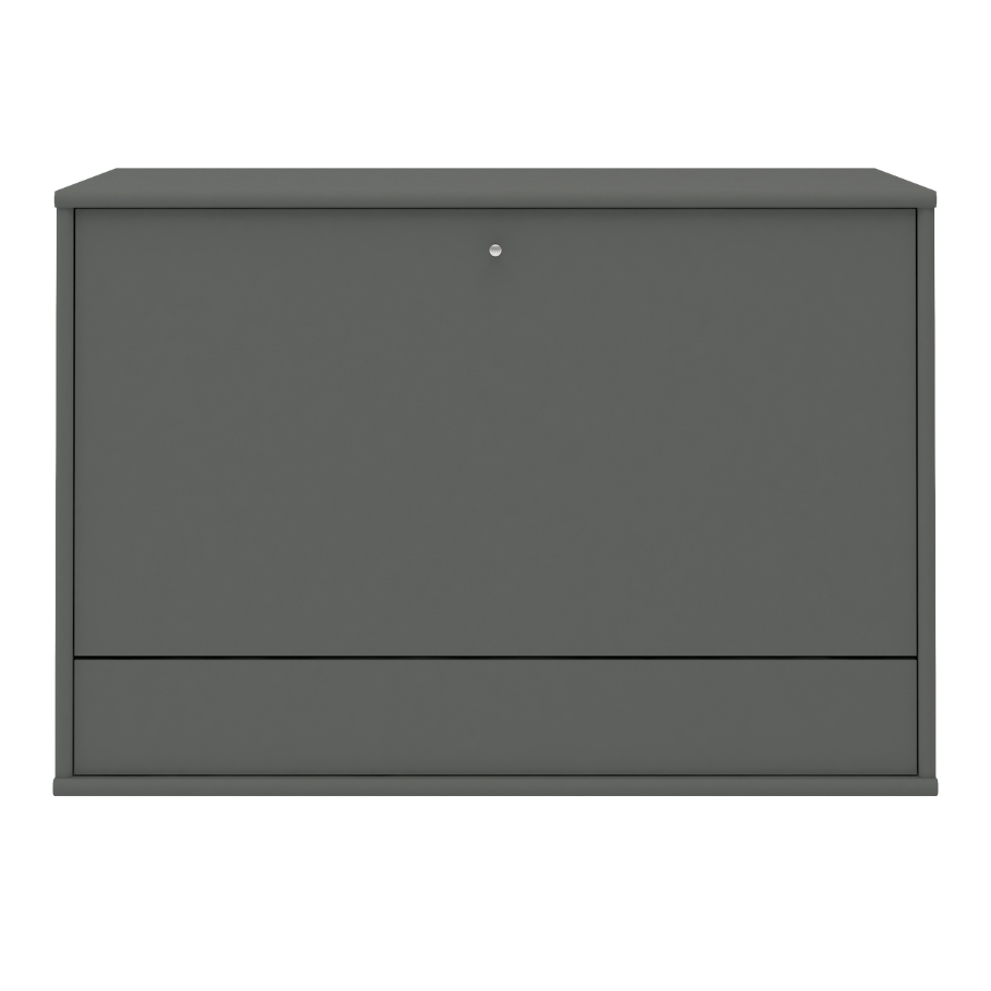 Mistral - Modul 004 Skrivepult - Grafit 89 cm x 61 cm x 42 cm | Møbelsalg.dk
