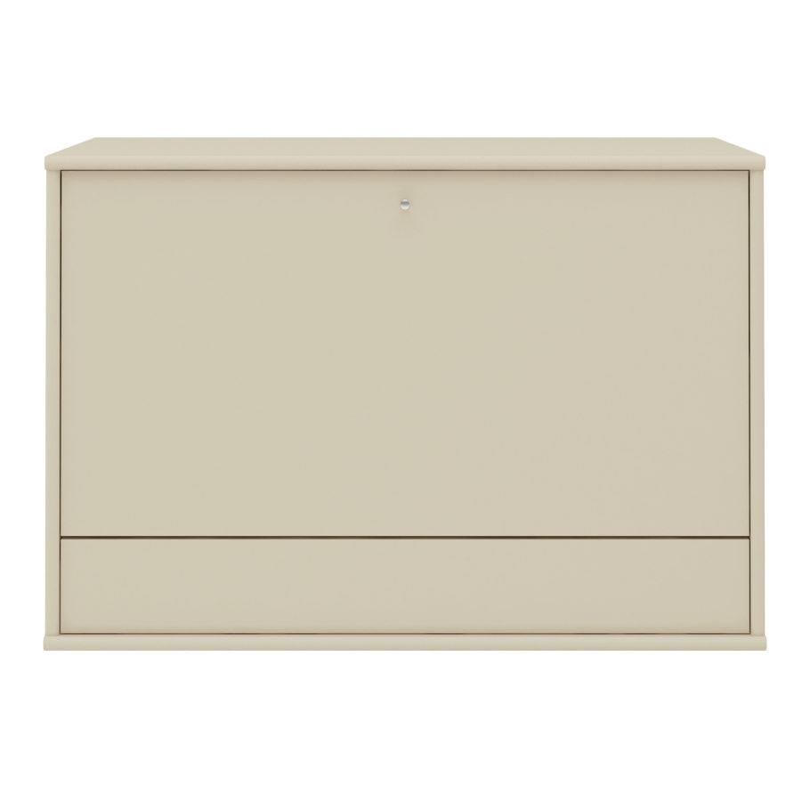 Mistral - Modul 004 Skrivepult - Beige 89 cm x 61 cm x 42 cm | Møbelsalg.dk