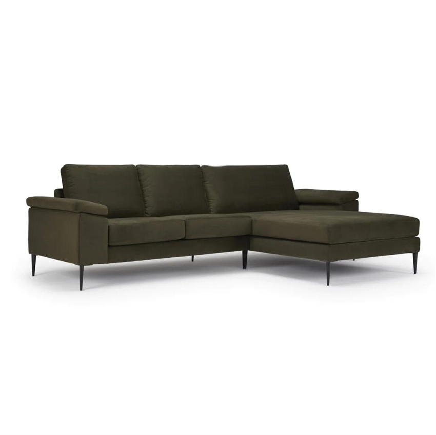 Lyon 3 personers sofa m. chaiselong