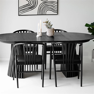 Nordholm spisebordssæt | Spisebord inkl. 4 stole