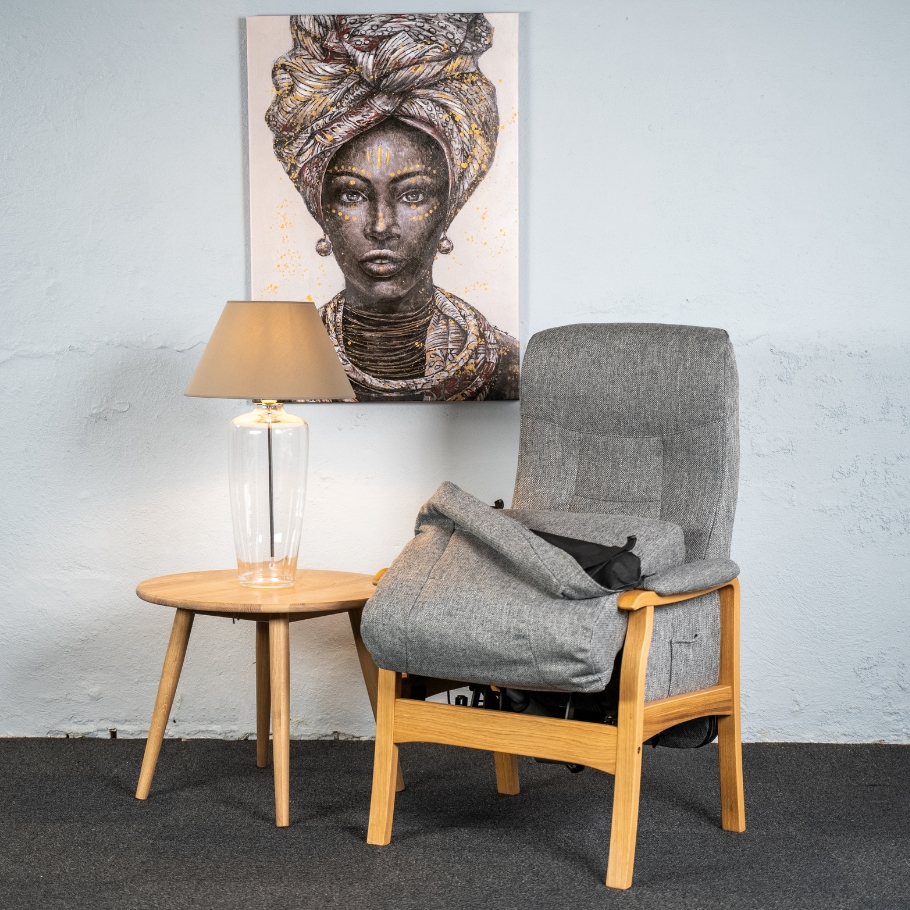 Comfort Living Inkontinensbetræk til Sanne lænestol med sædeløft - Stof - Large | Møbelsalg.dk