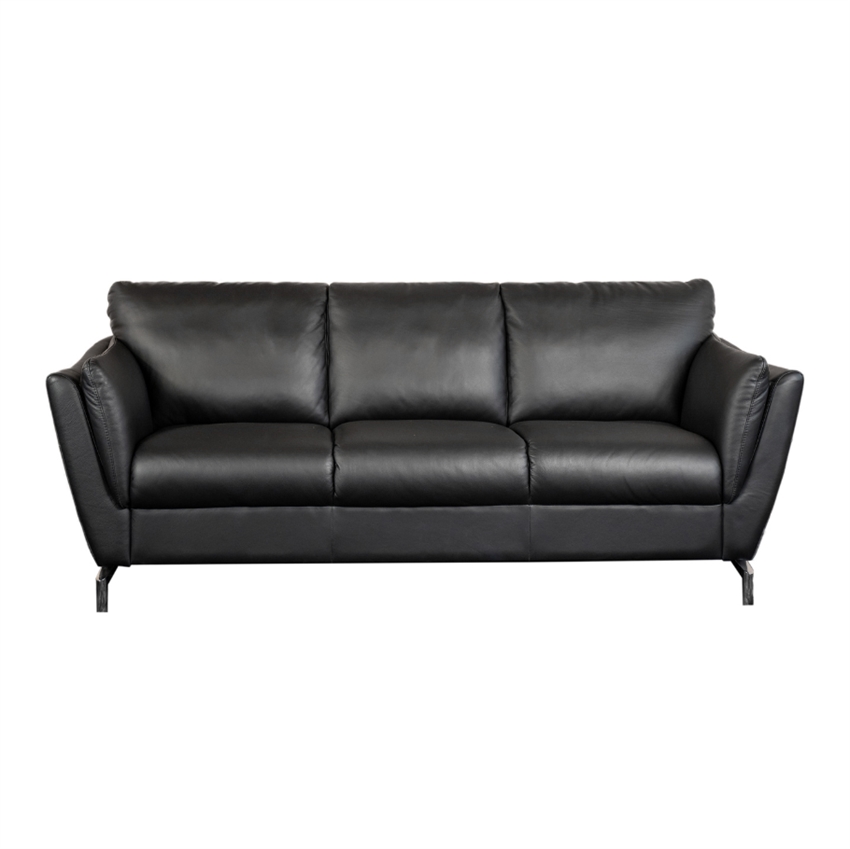 BD Santana | 3 personers sofa | Sort læder