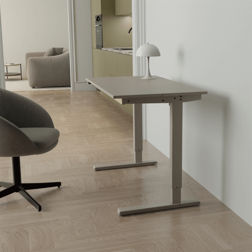 NordDesk SplitLift Hæve sænkebord Clay