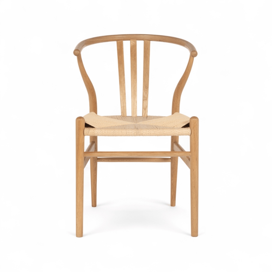 Scandinavian Living Fjord spisebordsstol - Egetræ / beige | Møbelsalg.dk