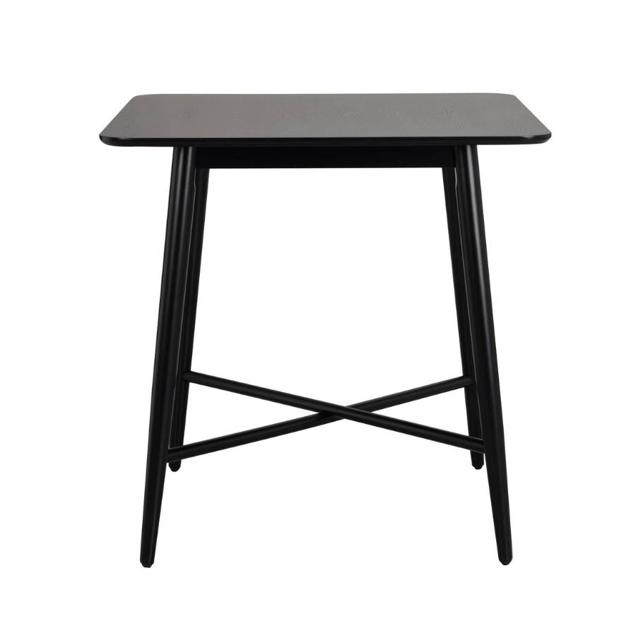 Rowico Home Lotta Sort Barbord 90 cm x 91 cm x 90 cm | Møbelsalg.dk