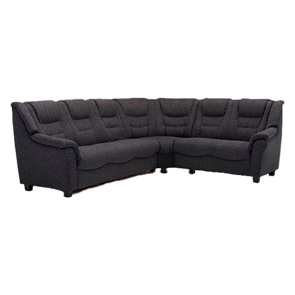 Hjort Knudsen Hjørnesofa Monza ( 32ér) - Antracit 272 cm x 94 cm x 221 cm | Møbelsalg.dk