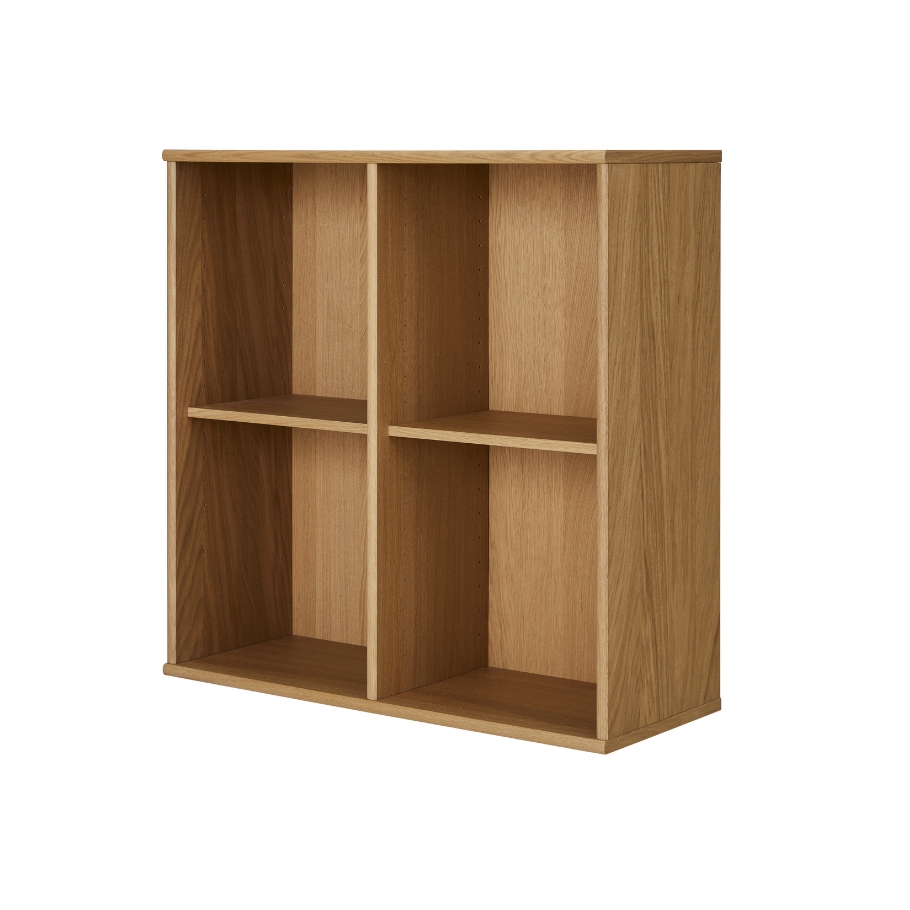 Mistral Modul 025 Bogkasse Olieret eg 70 cm x 70 cm x 27 cm | Møbelsalg.dk