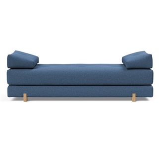 Sigmund Sovesofa i Bouclé Blue - Elegant & Funktionel
