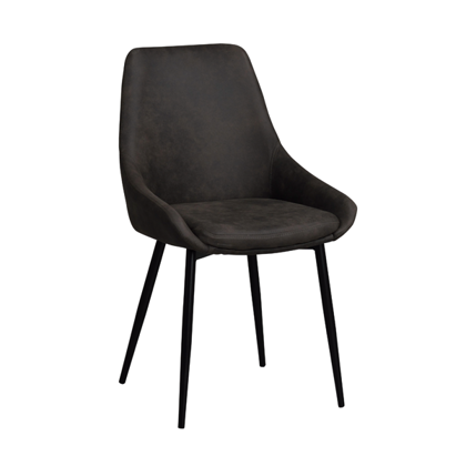 Velour Spisebordsstol
