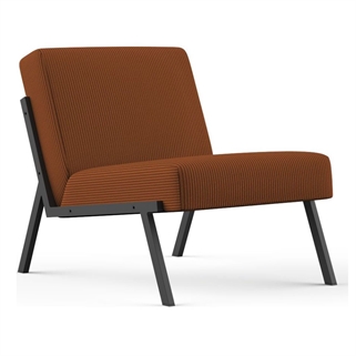 Burnt Orange Vikko Stol - Varm & Indbydende"